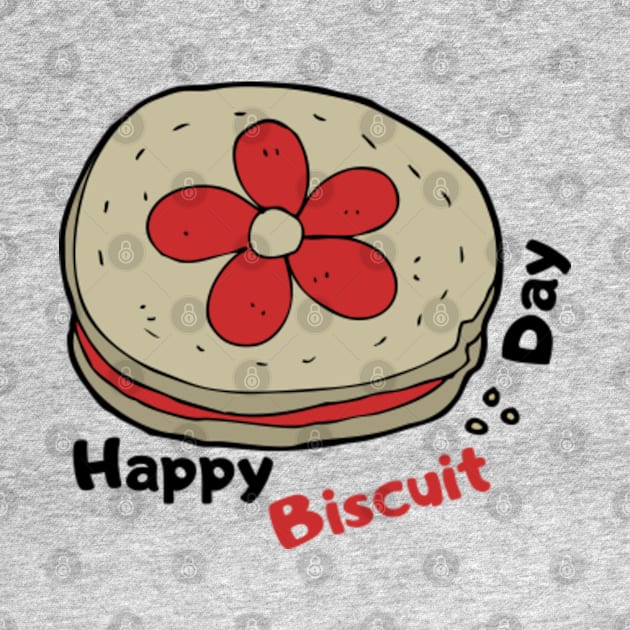 Biscuit red flower by BeepTreasure